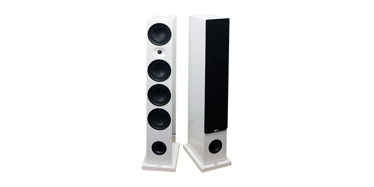Enceintes Colonnes Advance Acoustic Kc800 Blanc Laqué - Prix Unitaire 3 Enceintes Colonnes Advance Acoustic Kc800 Blanc Laqué - Prix Unitaire