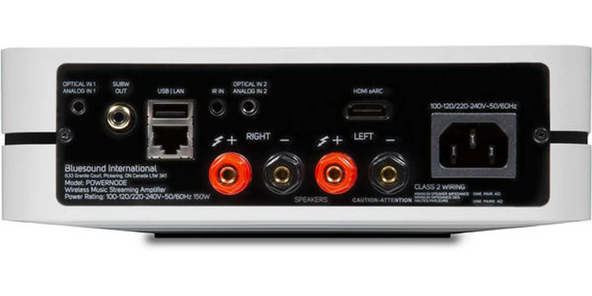 Amplificateurs Intégrés Bluesound Powernode N330 Blanc 7 Amplificateurs Intégrés Bluesound Powernode N330 Blanc – Image 5