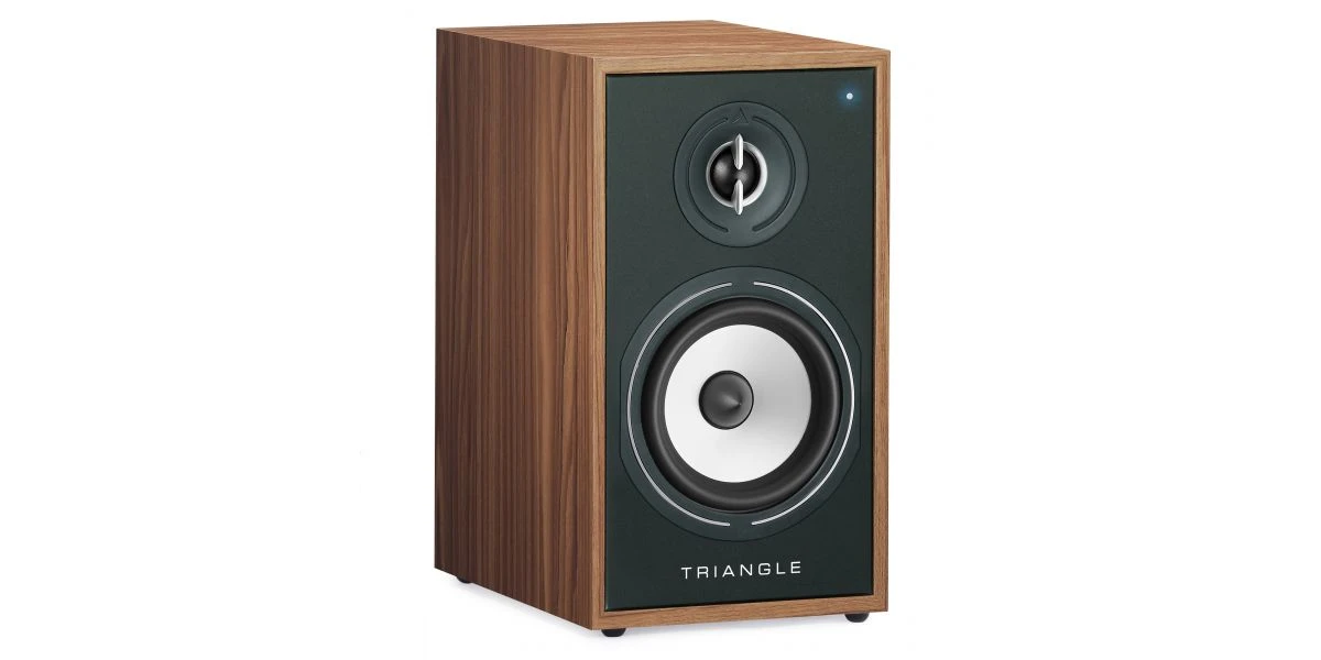 Enceintes Bibliothèques Triangle Borea Active Br02 Bt Chêne Vert - La Paire 4 Enceintes Bibliothèques Triangle Borea Active Br02 Bt Chêne Vert - La Paire – Image 2