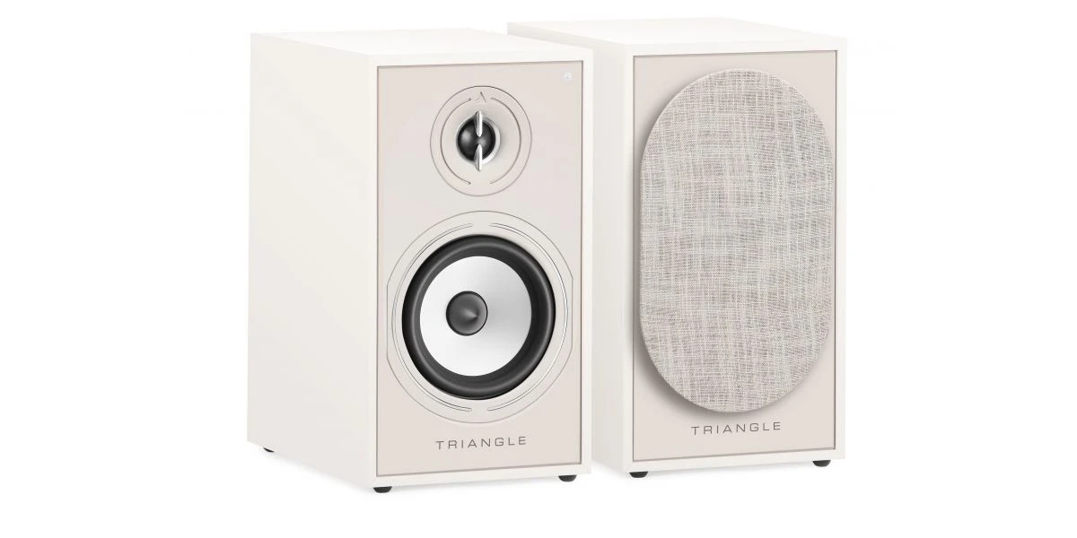 Enceintes Bibliothèques Triangle Borea Active Br02 Bt Crème - La Paire 3 Enceintes Bibliothèques Triangle Borea Active Br02 Bt Crème - La Paire