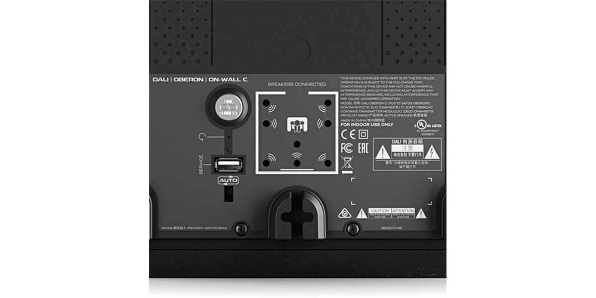 Enceintes Compactes Dali Oberon On-wall C Noir - La Paire 5 Enceintes Compactes Dali Oberon On-wall C Noir - La Paire – Image 3