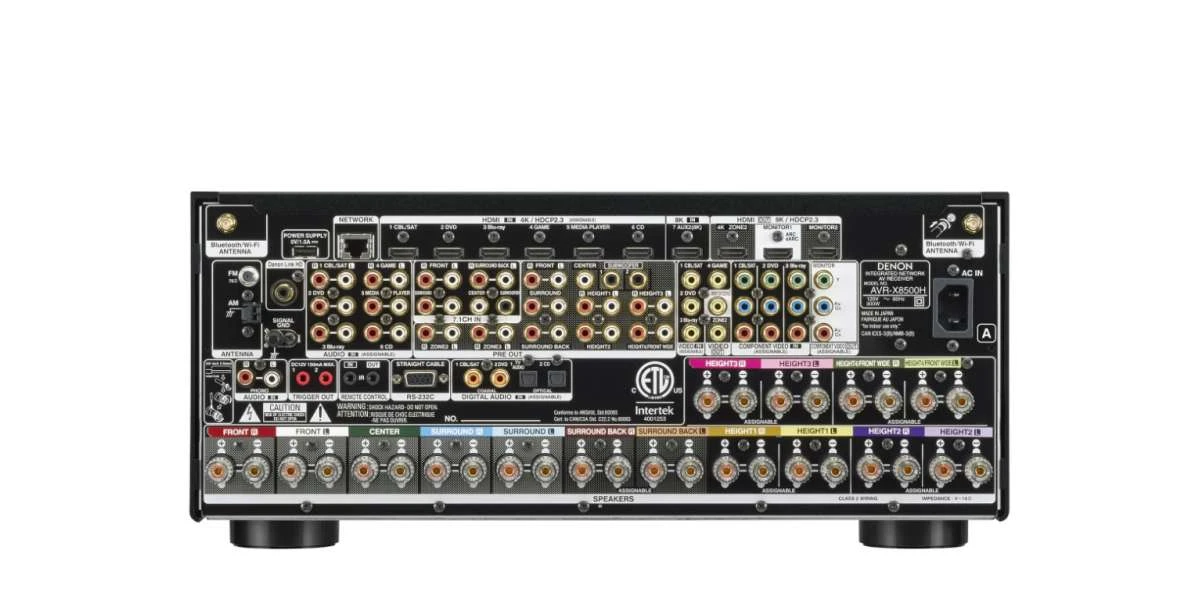 Amplificateurs Home Cinéma Denon Avc-x8500ha Silver 4 Amplificateurs Home Cinéma Denon Avc-x8500ha Silver – Image 2