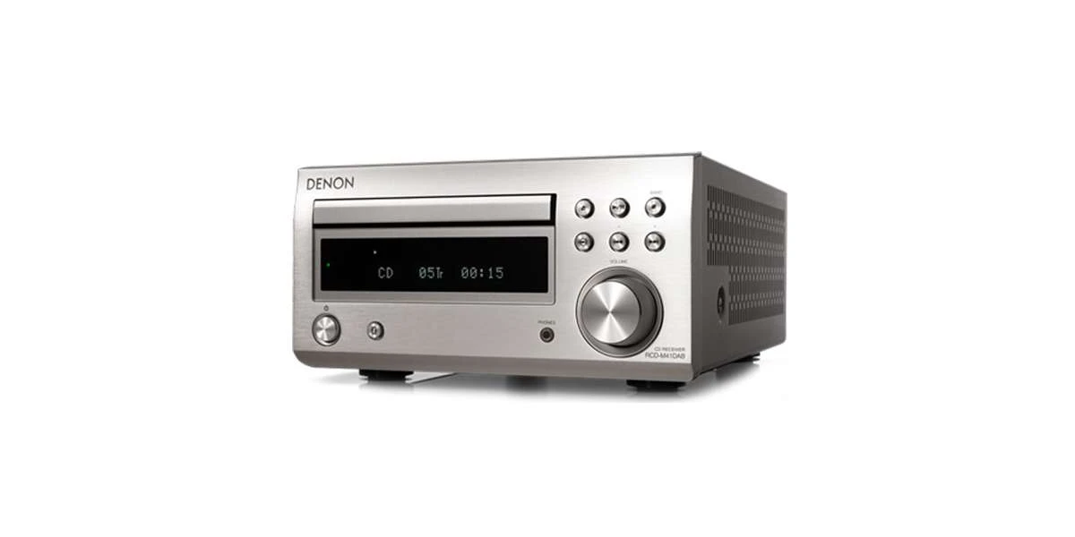Chaînes Compactes Denon D-m41 Dab Silver Wood 4 Chaînes Compactes Denon D-m41 Dab Silver Wood – Image 2