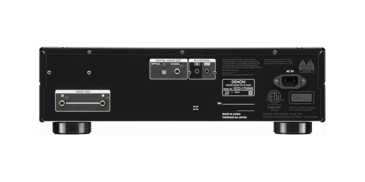 Lecteurs CD Denon Dcd-1700ne Noir 6 Lecteurs CD Denon Dcd-1700ne Noir – Image 4