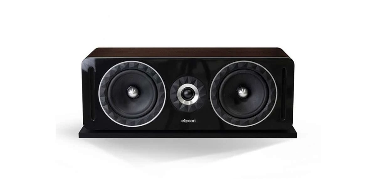 Enceintes Centrales Elipson Prestige Facet 14c Noyer 4 Enceintes Centrales Elipson Prestige Facet 14c Noyer – Image 2