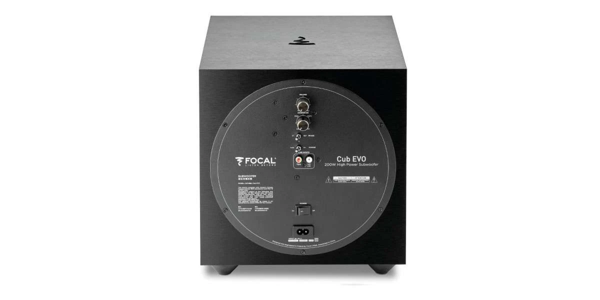Caissons De Basses Focal Cub Evo Noir 5 Caissons De Basses Focal Cub Evo Noir – Image 3