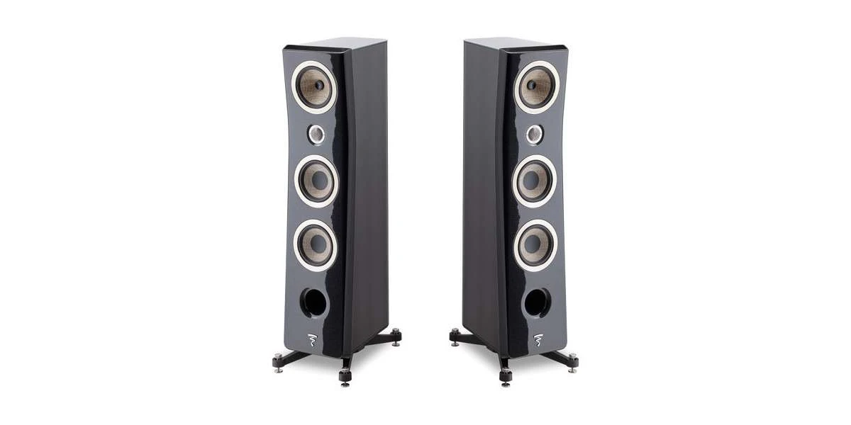 Enceintes Colonnes Focal Kanta N°2 Black High-gloss Black Lacquer - Prix Unitaire 3 Enceintes Colonnes Focal Kanta N°2 Black High-gloss Black Lacquer - Prix Unitaire