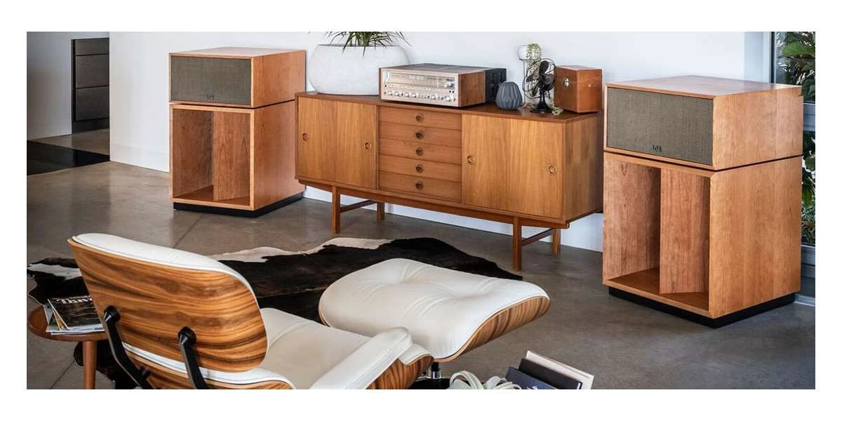 Enceintes Colonnes Klipsch La Scala Al5 Merisier Naturel - Prix Unitaire 6 Enceintes Colonnes Klipsch La Scala Al5 Merisier Naturel - Prix Unitaire – Image 4