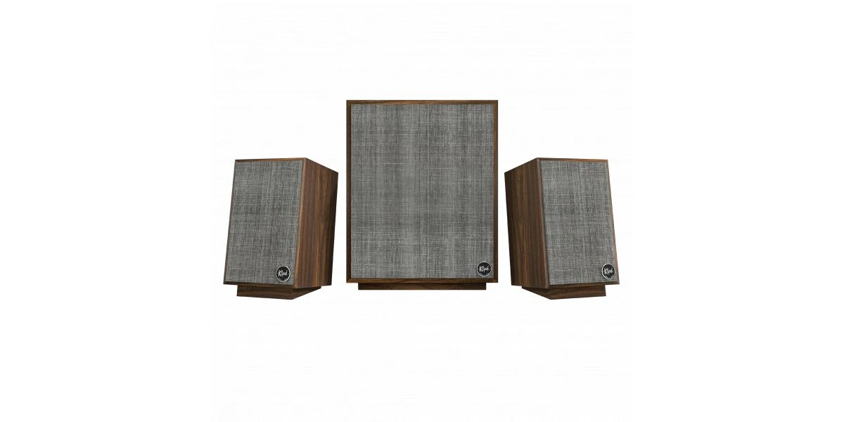Enceintes Compactes Klipsch Promedia Heritage 2.1 Noyer 3 Enceintes Compactes Klipsch Promedia Heritage 2.1 Noyer
