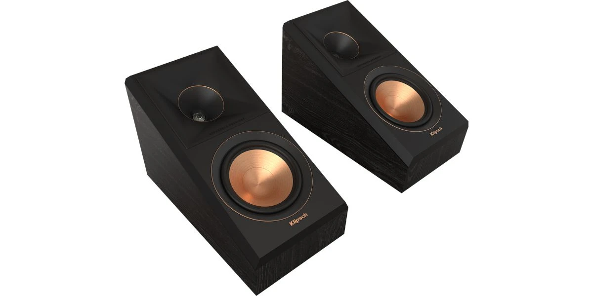 Enceintes Atmos Klipsch Rp-500sa Ii Ebony - La Paire 4 Enceintes Atmos Klipsch Rp-500sa Ii Ebony - La Paire – Image 2