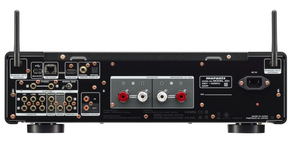 Amplificateurs Intégrés Marantz Model 40n Noir 6 Amplificateurs Intégrés Marantz Model 40n Noir – Image 4