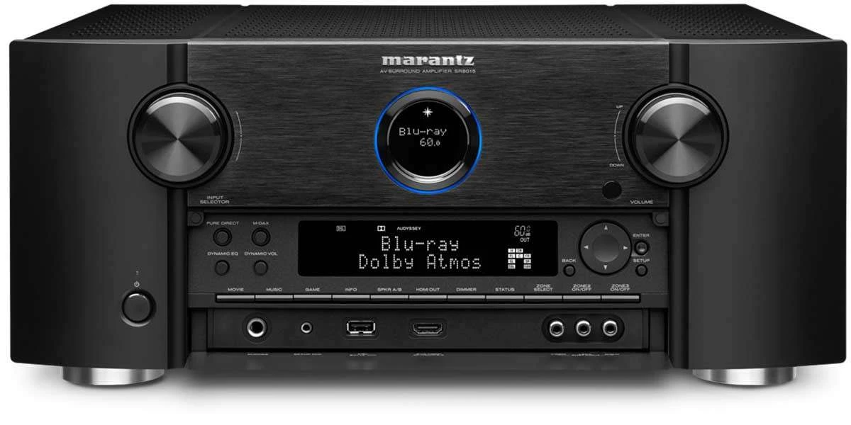 Amplificateurs Home Cinéma Marantz Sr8015 Noir 4 Amplificateurs Home Cinéma Marantz Sr8015 Noir – Image 2