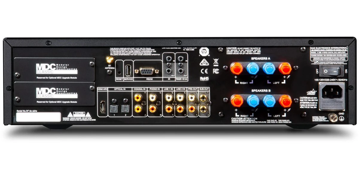 Amplificateurs Intégrés NAD C 399 4 Amplificateurs Intégrés NAD C 399 – Image 2