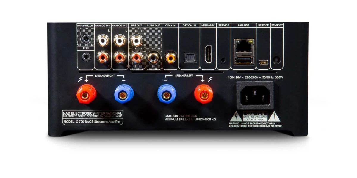 Amplificateurs Intégrés NAD C 700 4 Amplificateurs Intégrés NAD C 700 – Image 2