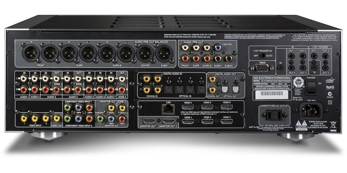 Préamplificateurs Home Cinéma NAD M17 V2i 4 Préamplificateurs Home Cinéma NAD M17 V2i – Image 2