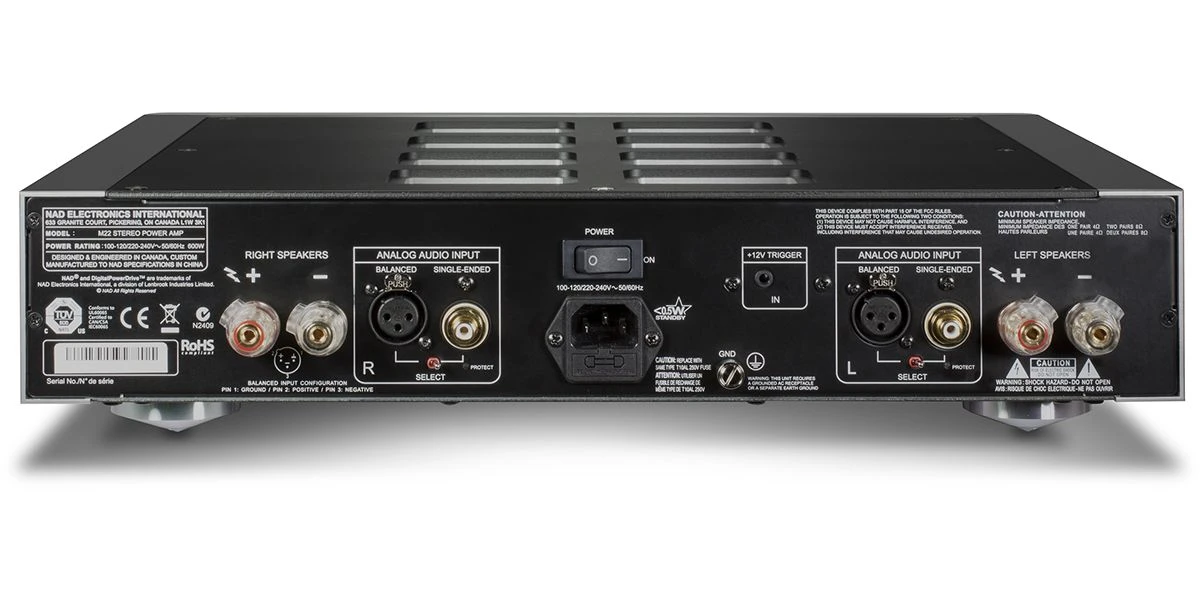 Amplis De Puissances NAD M22 V2 4 Amplis De Puissances NAD M22 V2 – Image 2