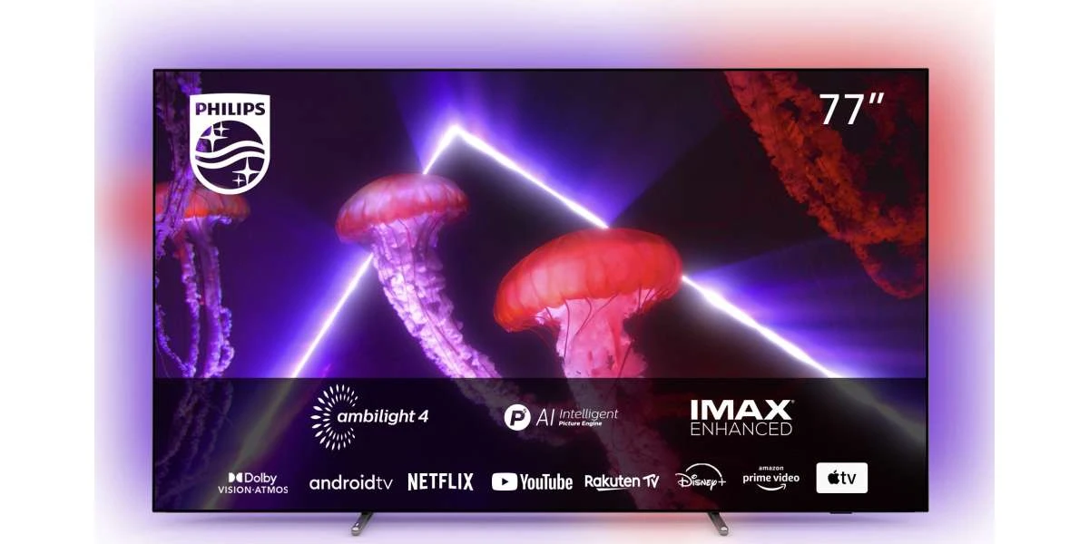 Téléviseurs Philips 77OLED807 3 Téléviseurs Philips 77OLED807