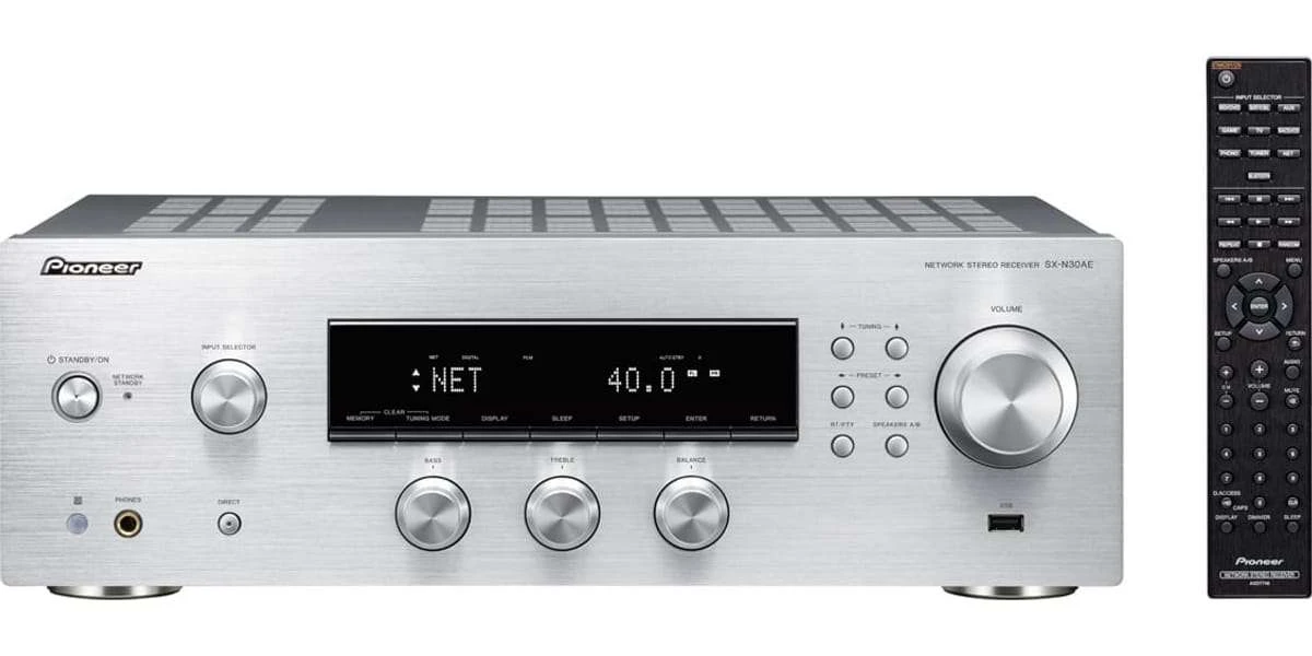 Amplificateurs Intégrés Pioneer Sx-n30ae Silver 3 Amplificateurs Intégrés Pioneer Sx-n30ae Silver