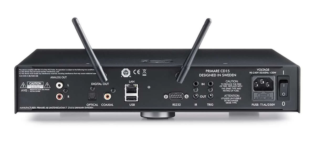 Lecteurs CD Primare Cd15 Prisma Noir 6 Lecteurs CD Primare Cd15 Prisma Noir – Image 4