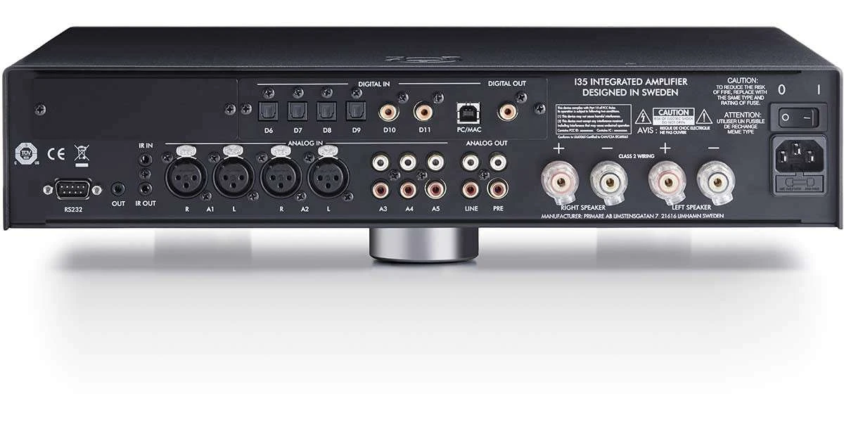 Amplificateurs Intégrés Primare I35 Dac Noir 5 Amplificateurs Intégrés Primare I35 Dac Noir – Image 3