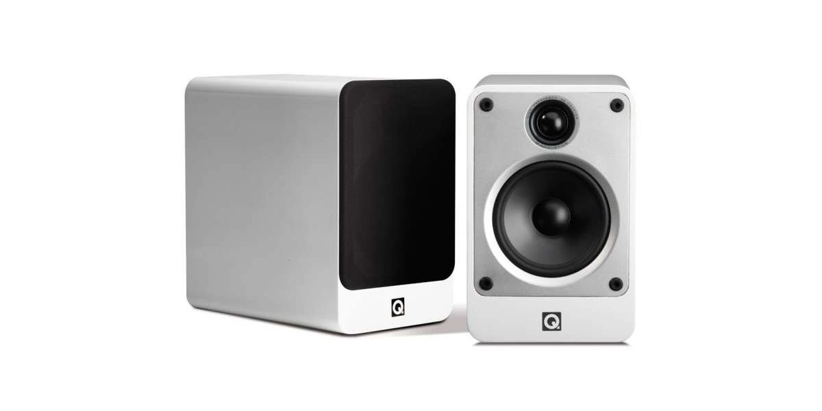 Enceintes Bibliothèques Q Acoustics Concept 20 Blanc - La Paire 3 Enceintes Bibliothèques Q Acoustics Concept 20 Blanc - La Paire