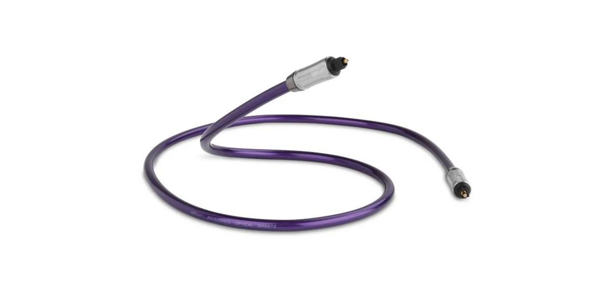 Connectiques Audio QED Reference Optical Quartz 3 Connectiques Audio QED Reference Optical Quartz