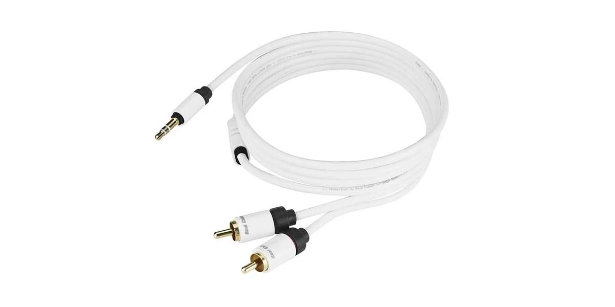 Connectiques Audio Real Cable Moniteur Jack-rca 3 Connectiques Audio Real Cable Moniteur Jack-rca