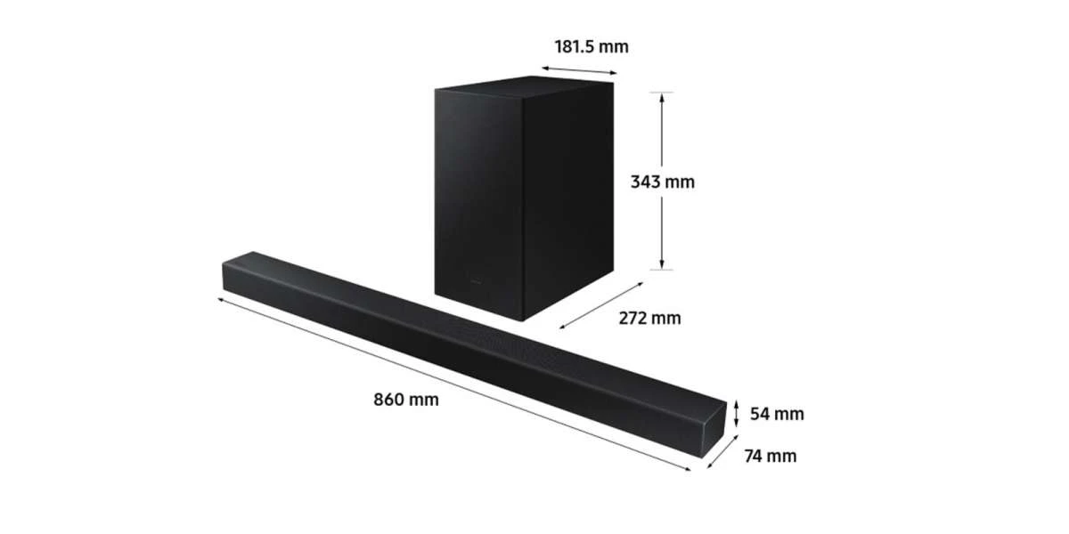 Barres De Son Samsung HW-A450 - Barre De Son 2.1 10 Barres De Son Samsung HW-A450 - Barre De Son 2.1 – Image 8