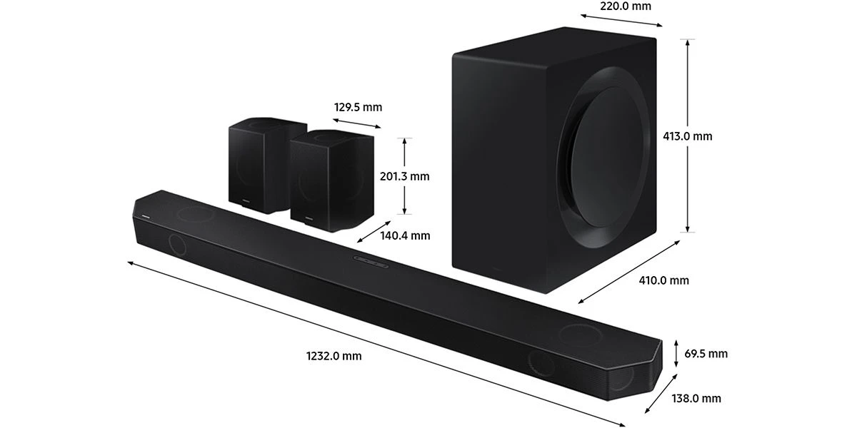 Barres De Son Samsung Q-series Hw-q990b 2022 4 Barres De Son Samsung Q-series Hw-q990b 2022 – Image 2