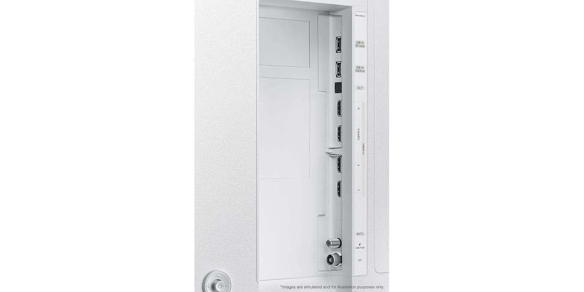 Téléviseurs Samsung The Serif Blanc Qled 50" 2022 9 Téléviseurs Samsung The Serif Blanc Qled 50" 2022 – Image 7