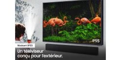 Téléviseurs Samsung QLED D’extérieur The Terrace 65'' - Stock B -Boutique FURUTECH samsung qe65lst7tauxxc 6
