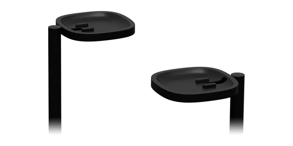 Fixations Et Supports Sonos Pieds Noir - La Paire 4 Fixations Et Supports Sonos Pieds Noir - La Paire – Image 2