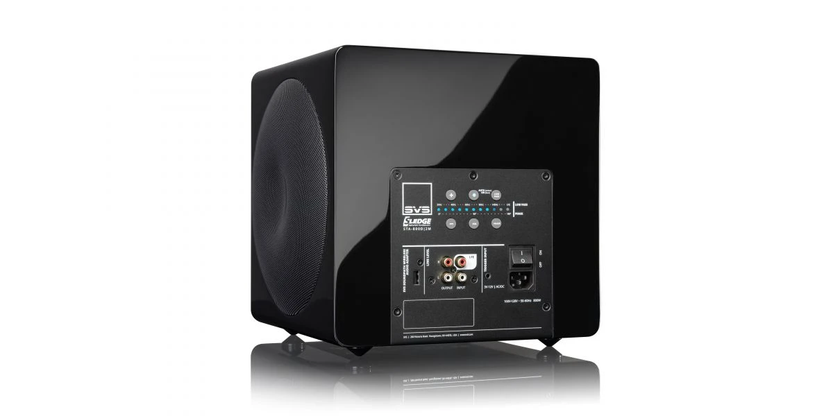 Caissons De Basses SVS 3000 Micro Noir Laqué 4 Caissons De Basses SVS 3000 Micro Noir Laqué – Image 2