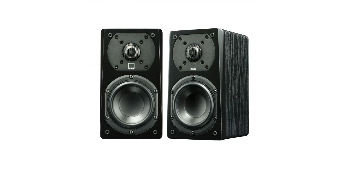 Enceintes Bibliothèques SVS Prime Satellite Noir - La Paire 3 Enceintes Bibliothèques SVS Prime Satellite Noir - La Paire