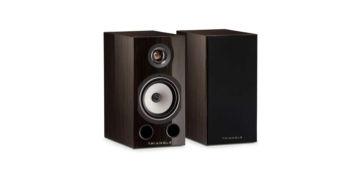 Enceintes Bibliothèques Triangle Anniversaire 40th Comète Palissandre De Santos - La Paire - Modèle De Présentation 3 Enceintes Bibliothèques Triangle Anniversaire 40th Comète Palissandre De Santos - La Paire - Modèle De Présentation