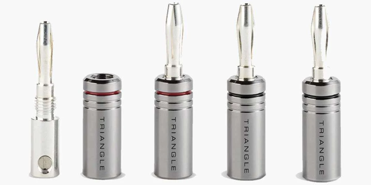 Connectiques Audio Triangle Fiches Banane Bp400 4 Connectiques Audio Triangle Fiches Banane Bp400 – Image 2