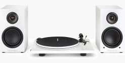 Compositions Hi-fi Triangle Pack Elara Ln01a + Platine Vinyle Blanc