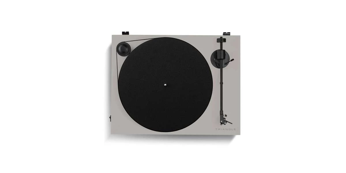 Platines Vinyles Triangle Platine Vinyle Gris Lin 4 Platines Vinyles Triangle Platine Vinyle Gris Lin – Image 2