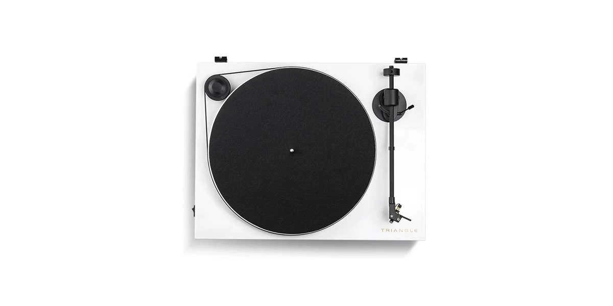 Platines Vinyles Triangle Platine Vinyle Blanc 4 Platines Vinyles Triangle Platine Vinyle Blanc – Image 2