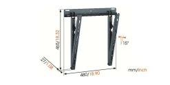Fixations Et Supports Vogel's Wall 1215 7 Fixations Et Supports Vogel's Wall 1215 -Boutique FURUTECH vogels wall 1215 2